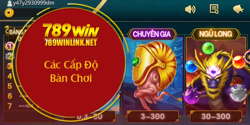 Các Cấp Độ Bàn Chơi